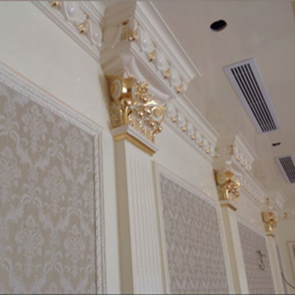 GT-5000 Large Size Polyurethane Roman Columns For Villar And Hotel Decoration