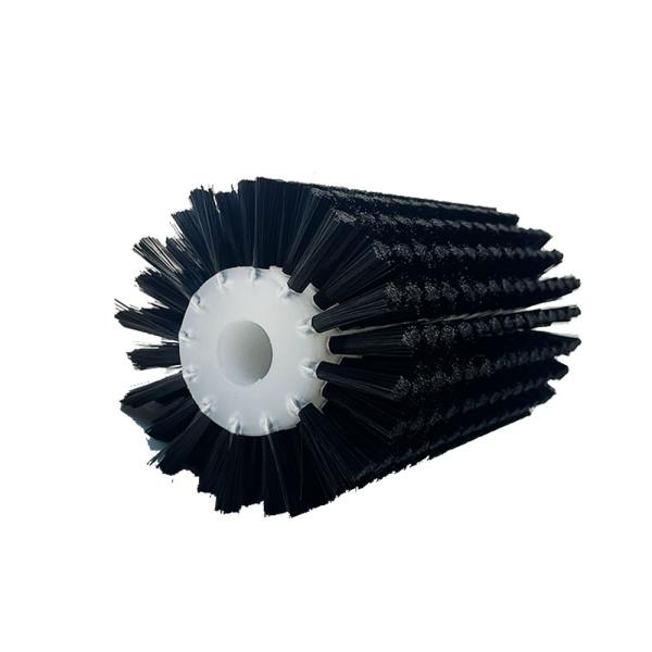 Tufted Bristle Custom Industrial Brushes Cylindrical Fruit Polishing Cleaning Brush Roller