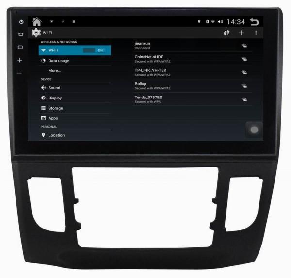 Ouchuangbo android 4.4 1024*600 capacitive touch screen gps radio player for Honda Crider automatic