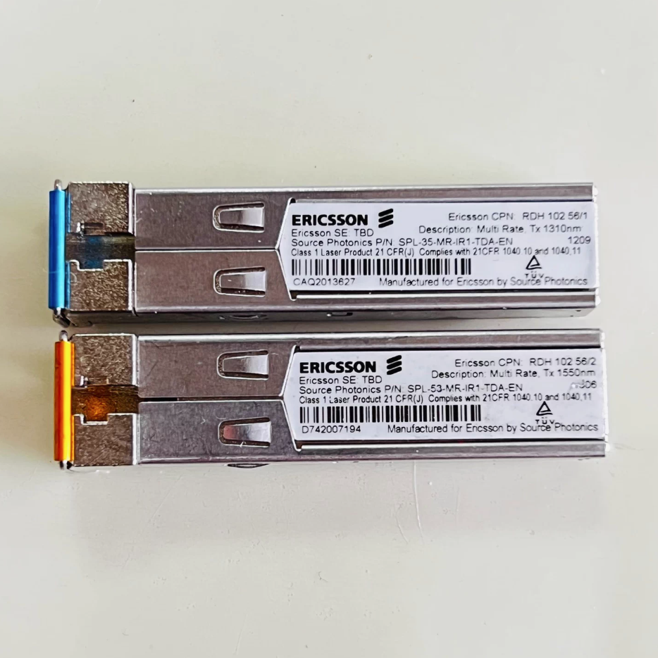 Original Ericsson RDH 102 56/2 RDH 102 56/1 Tx1310/Rx1550nm SFP Optical Transceiver Module