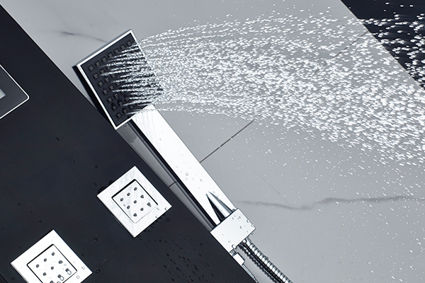 ROVATE Intelligent Bathroom Shower Panels 500000 Times Opening Cartridge Lifetime