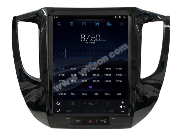 Écran Tesla vertical Android 12,1 pour Mitsubishi Triton L200 2015-2019 Lecteur multimédia stéréo de voiture GPS Carplay