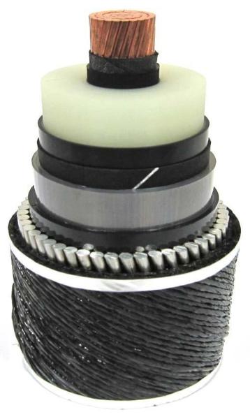 35kv Copper XLPE Insulation Mv 3 Core Submarine Power Cable up to 500kv