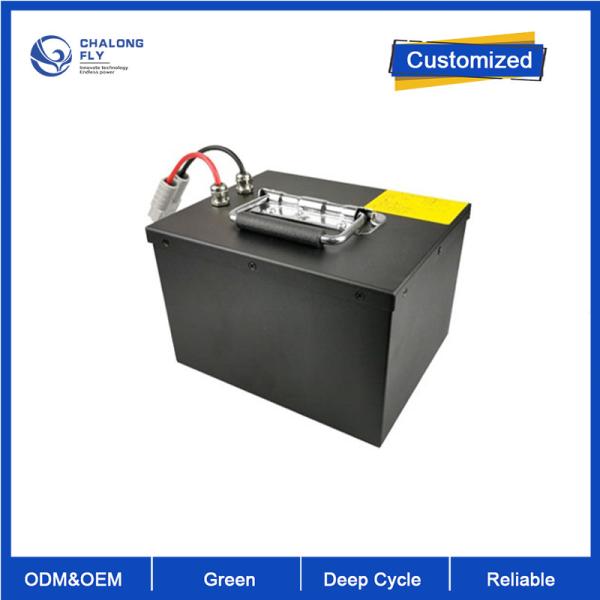 Pacote de bateria de lítio de alta corrente para empilhadeira 24V 48V 60V 72V 80V Lifepo4 com Smart BMS