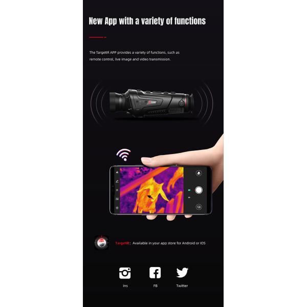 Ночное видение термического изображения объема Handheld термического изображения серии TK Gen2 Kitalpha проводника Monocular охотясь Monocular