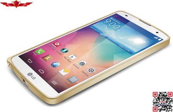 Hot Selling Hippocampal Buckle Metal Bumper For LG G PRO2 Multi Colors  Gift Box Included
