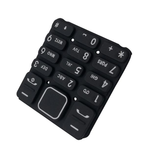 伝導性の粒子が付いている小さいリモート・コントロール シリコーン ゴム ボタン