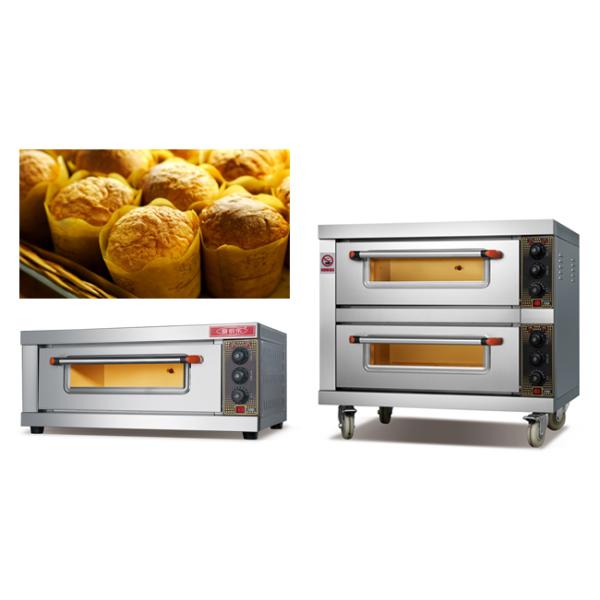 Electric Two Deck 880×580×780mm Industrial Baking Oven