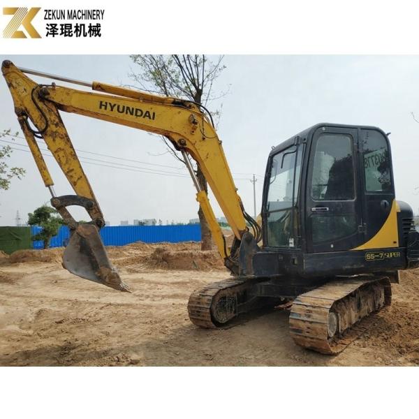 5.5 Ton Hyundai R55-7 Excavator 0.18m3 Second Hand Diggers