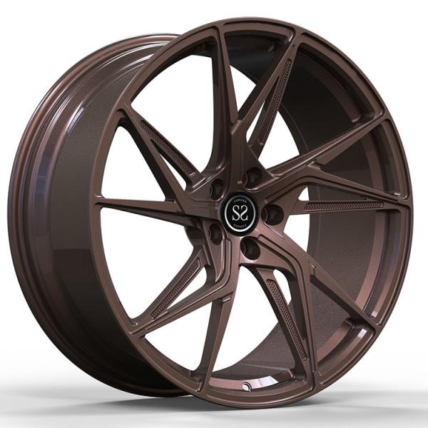 Bronze Forged Monoblock T6 Aluminum Alloy 5x120 Polishe