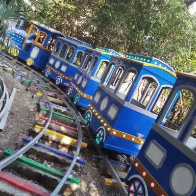 Oval Shape Tourist Train Rides , Scenic Train Rides For Toddlers