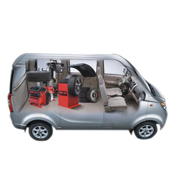 Leverless tire changer car repair used mobile tire shop machine for sale