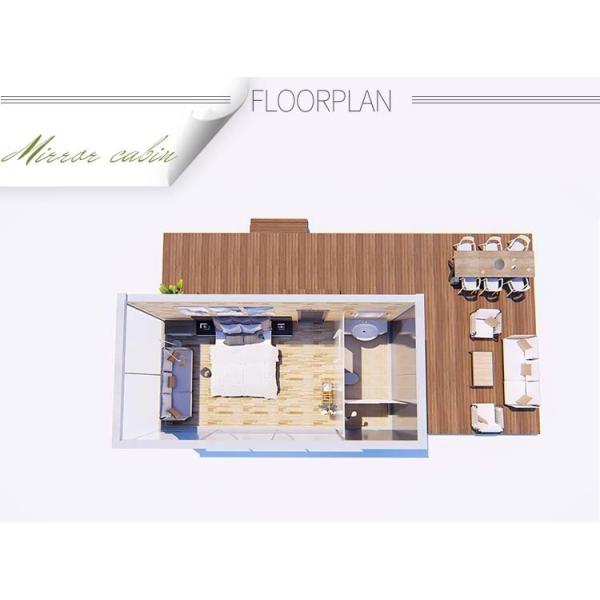 AS/NZS/USA Standard Modern Prefab Tiny House - Маленький модульный домик