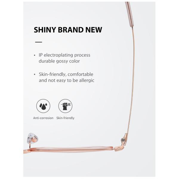 Стекла коробки стекел титана ацетата оптически объектива ориентированные на заказчика обрамляют всеобщее