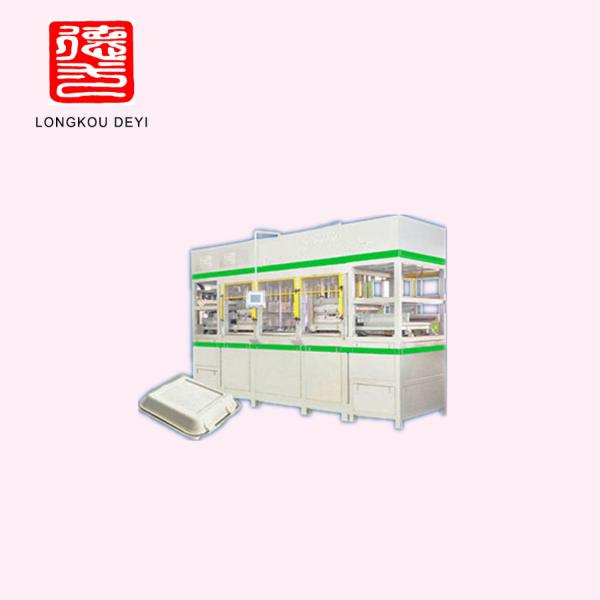 Biodegradable bagasse paper pulp molding plate cup tableware making machine