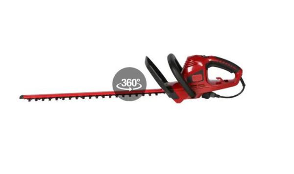 22 Inches Garden Electric Hedge Trimmer Stainless Steel Dual Action Blade Hedge Trimmer
