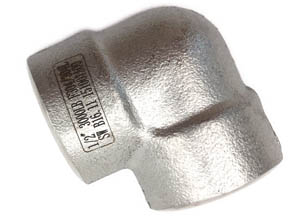 ASME B16.11 Carbon Steel Forged Fittings 3000 Lbs Socket Weld Elbow