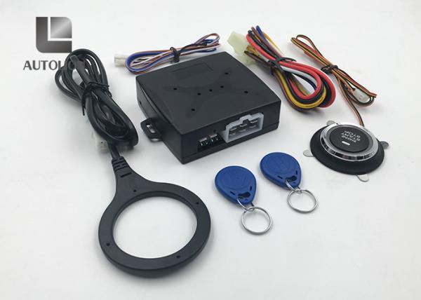 Push Start Button Car Engine RFID Engine Lock Ignition Starter Keyless Entry System