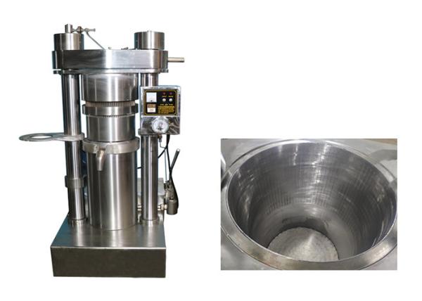 Máquina da fabricação do óleo de coco hidráulica extraindo 2,2 quilowatts/1,1 do motor quilowatts do óleo industrial Presser do poder