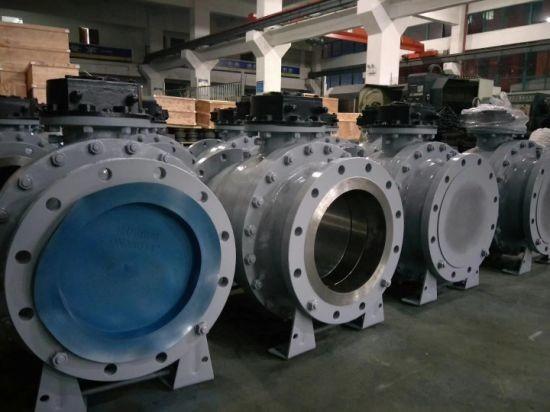 Side Entry Trunnion Ball Valve , Anti Static Two Piece Ball Valve For Industrial