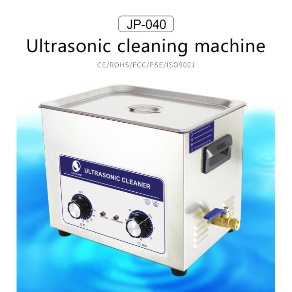 300W 80°C Heater Tabletop Ultrasonic Cleaner 10L