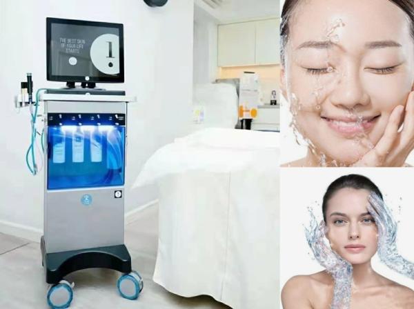 Stationary Professional Hydrafacial Machine 50Hz / 60Hz Hydrafacial Aqua Peeling Machine