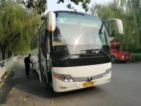 Yutong utilisé par couleur blanche transporte 47 sièges bonne condition diesel d'autobus de Yutong de 2013 ans