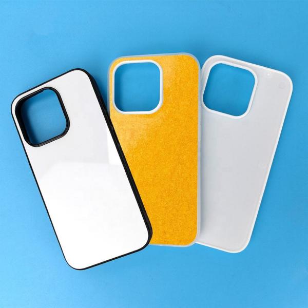 Blank 2D Sublimation Tempered Glass Phone Cases For IPhone 16 15 14 Pro Max Plus