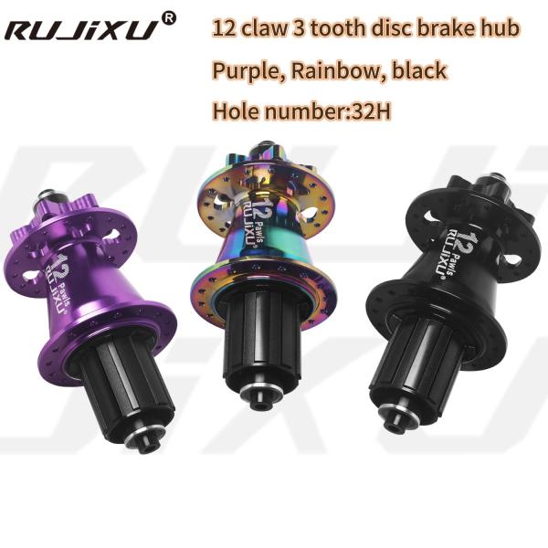 32H Spoke Hole Bicycle Hubs Bicycle Rim Hub 12 Claw Ratchet And 5 Peiling
