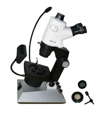 Microscópio da gema de Leica Trinocular com temperatura de cor de 6000k - 7000k