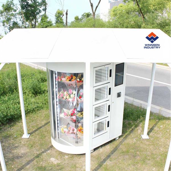 Winnsen Artificial Flower Vending Machine with 24/7 WiFi Access and Real-Time Inventory Tracking