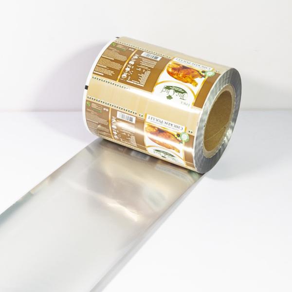 Composite Aluminum Foil Roll Automatic Packaging Machine Roll Film Plastic Film For Cookie Snacks Food