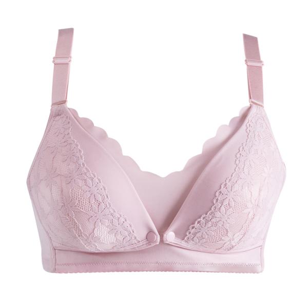 Cotton Breathable Pregnancy Nursing Bra Seamless Plain Dyed Big Pregnancy Sports Bra