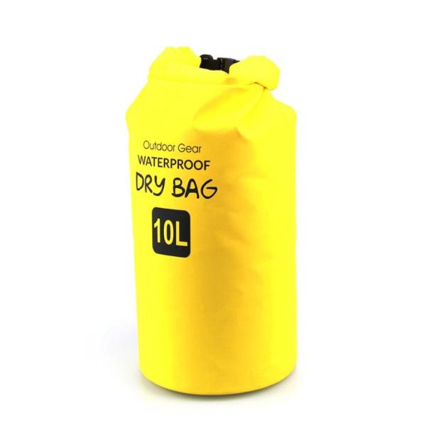 10l PVC Beach Bag For Camping Water Resistant Customized Logo Various Color