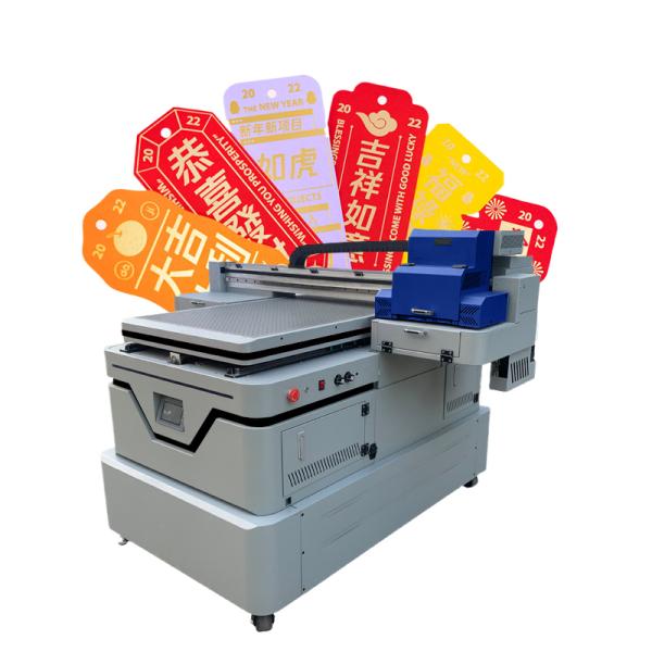 Acrylic Glass UV Flatbed Digital Printing with CCD Plotter Print Automatic Inkjet Printer Machine Industrial CMYKW+V Printer