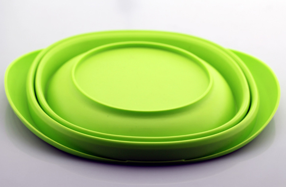 OEM FDA/LFGB Silicone Kitchenware Silicone Folding Bowl SK-080