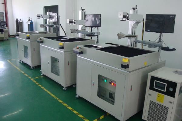 50 watt Large Marking Breadth Fiber Laser Marking Equipment For 3c Industry