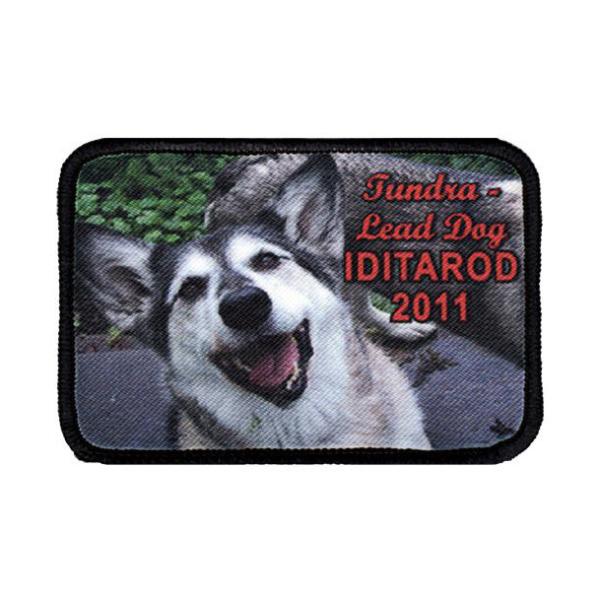 La sublimación de impresión de encargo del tinte remienda/hierro en remiendos