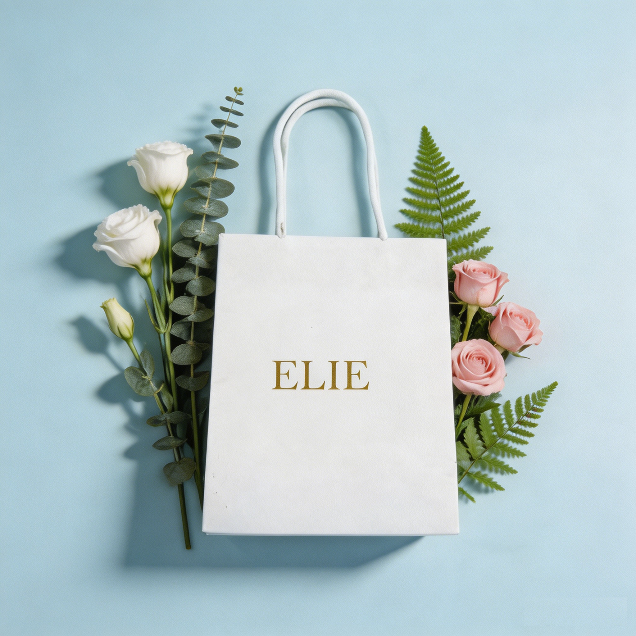 Twisted Handle Paper Shopping Bags Boutique Apparel Durable Heavy Duty for