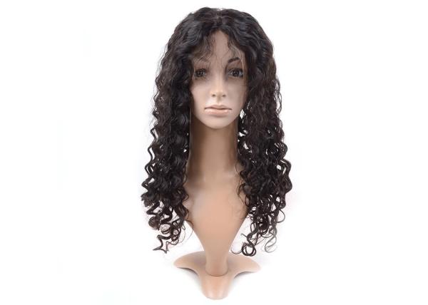 Real Mink Brazilian Human Hair Curly Lace Front Wigs Long Life Time For Black Women