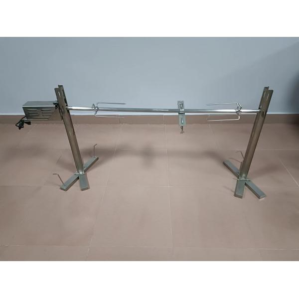 гриль жаркого вертела Rotisserie Roaster вертела барбекю 201ss 46*26cm с вилками