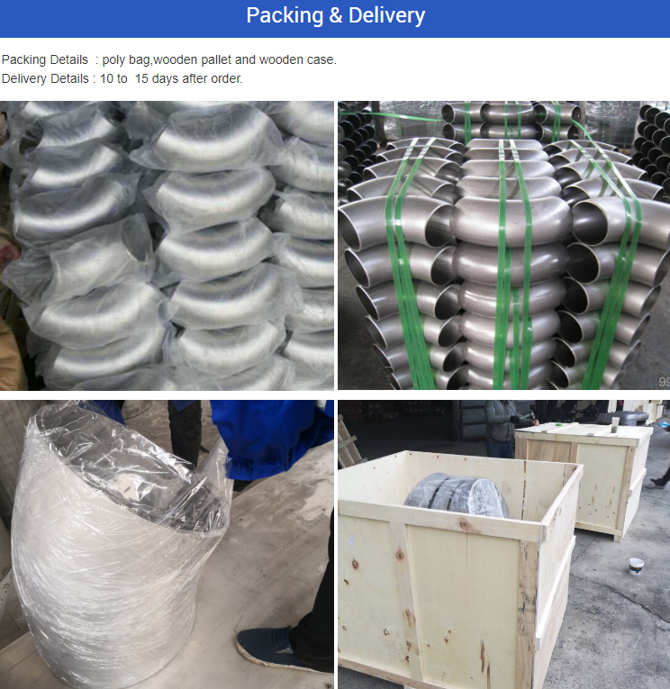 C35 1.0501 ASME B16.9 Butt Weld Fittings Seamless Steel Weld Butt Fittings