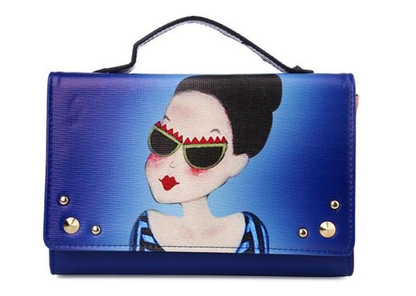 2016 summer new Korean chain messenger bag shoulder messenger bag small square package female