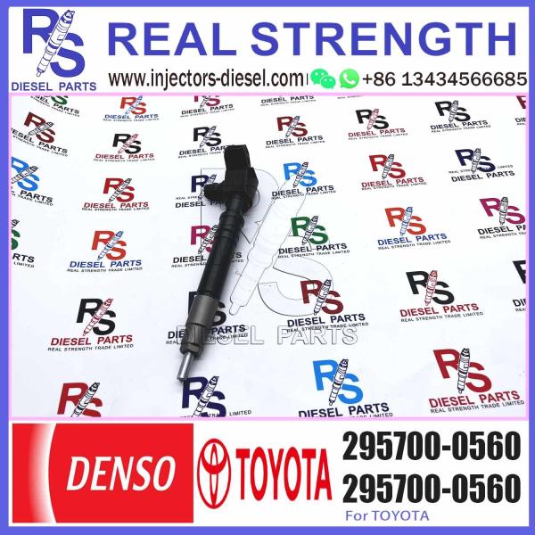 Common Rail Injector 295700-0560 23670-0E020 23670-09430 23670-11020 23670-19025 236700E020 For Toyota 2.4d 2GD-FTV REVO