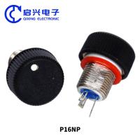 P16 P16NP Potentiomètre à bouton à tour unique WI1609 Cermet 1W 10% Potentiomètre à découpage