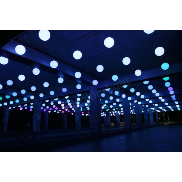 Stage Lighting DMX512 Control RGB Pixel Hanging Ball LED Pixel Sphere Lights