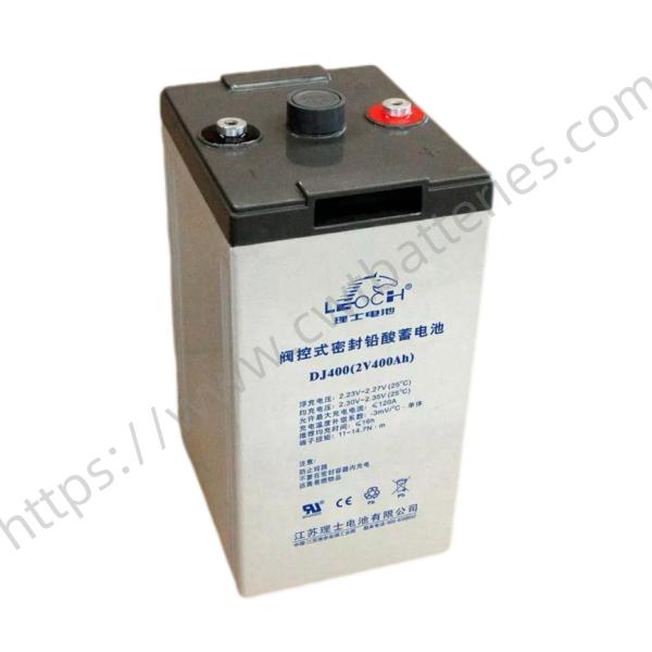 Leoch DJ400 Valve Regulated Sealed Lead Acid Battery 2V 400Ah VRLA UPS Batteries for Communication Solar