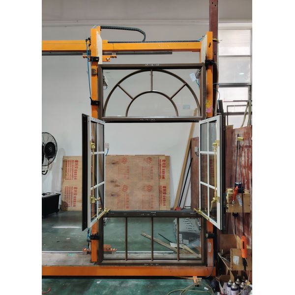 Factory customized French style aluminum alloy windows