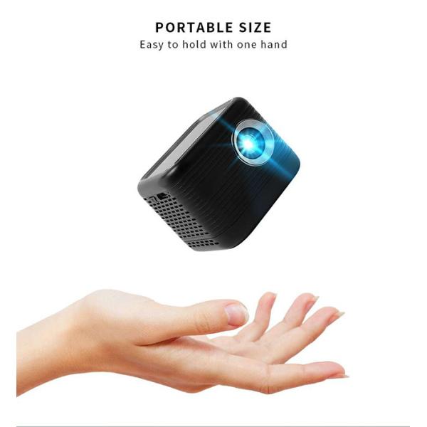640*360 Touch Screen Pico Smart Projector 40 ANSI Lumens