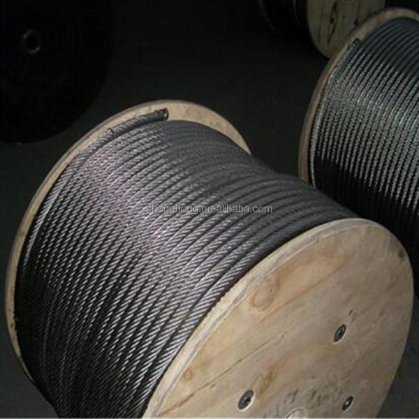 6x12 7FC Steel Cable Rope 8mm Galvanized Wire Rope for Heavy-Duty Steel Applications